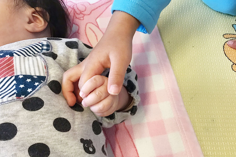 月乃輪保育園の子供達