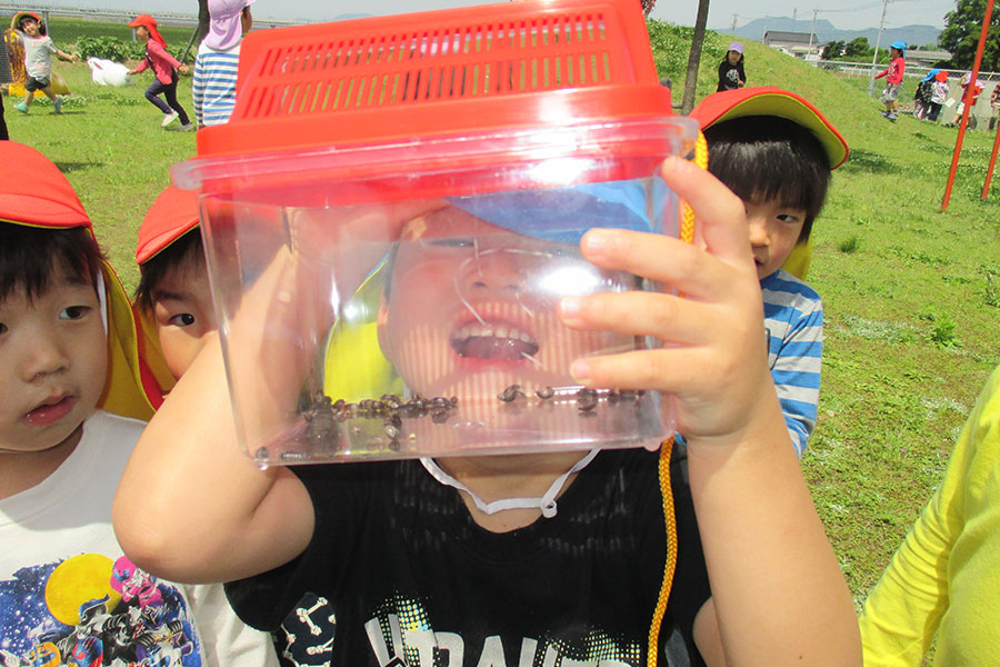 月乃輪保育園の子供達